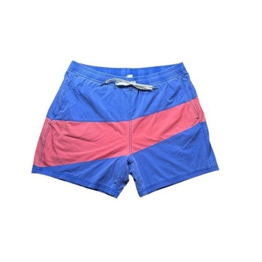 Fair Harbor Bungalow Swim Trunks 5” Inseam Mens Size XL - Beach - Preppy - Lined